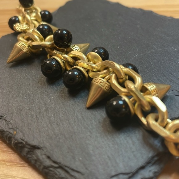 VERSACE bracelet gold tone Heavy weight - Picture 4 of 5